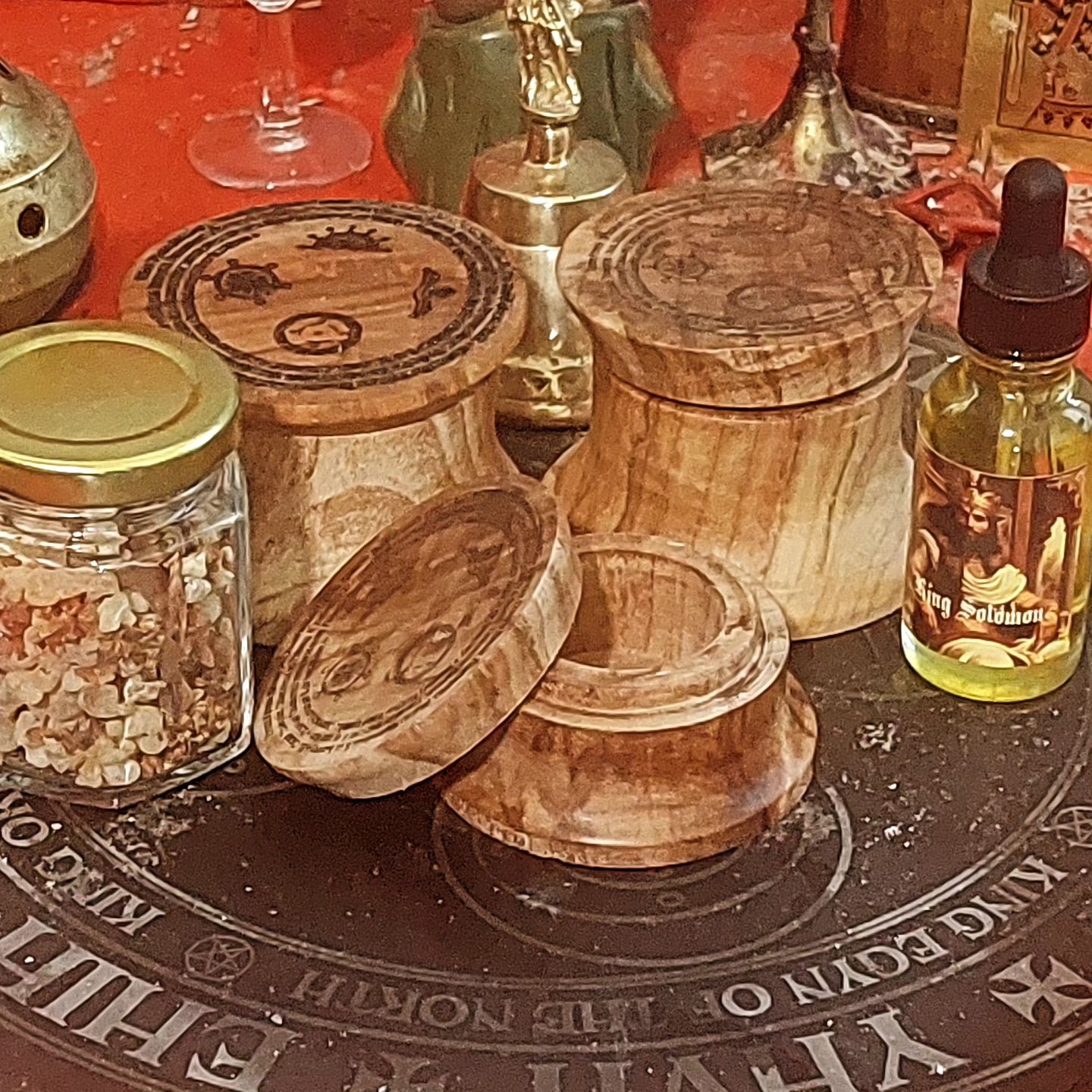 Four Kings Goetic Vessel Set