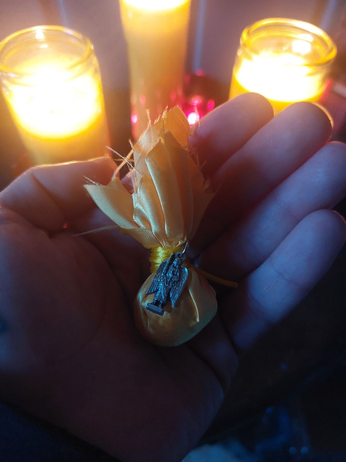 Archangel Michael Amulet + Oil Set