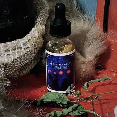 The Black Dog Oil - Protection, Loyalty, Offensive Magic
