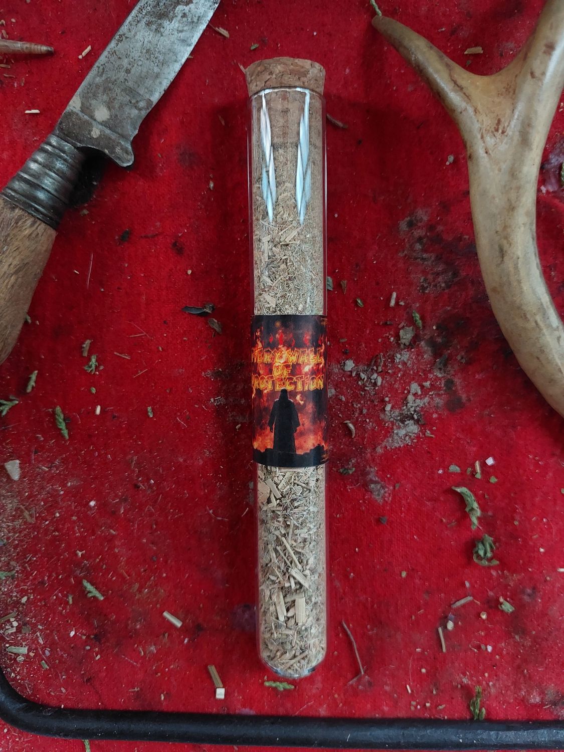 Fiery Wall of Protection Powder