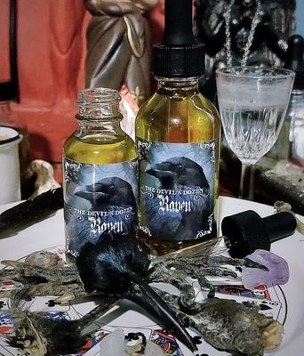 Raven Oil - Psychic Vision, Trancework, Prophecy, Clarity