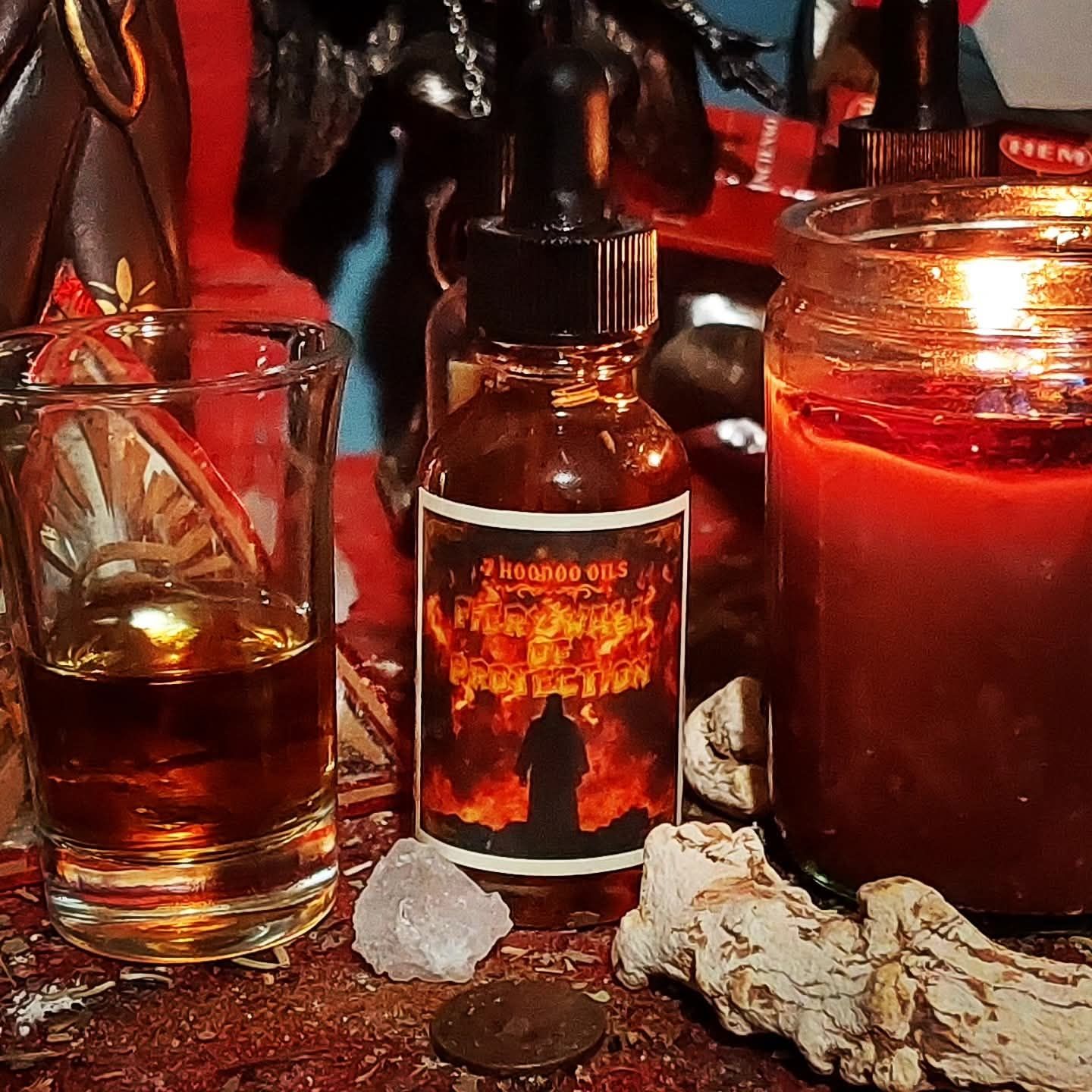 Fiery Wall of Protection Oil