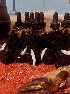 Law Stay Away Charm + Oil Set