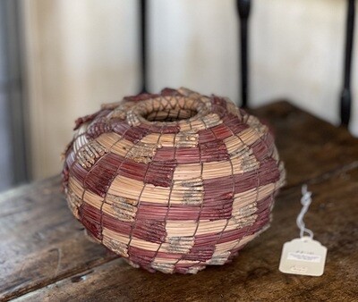 #4 Original Kraynek Prince Torrey Pine Needle Basket #4 Original Kraynek Prince Torrey Pine Needle Basket