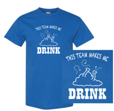Indianapolis Colts - This Team Makes Me Drink Shirt