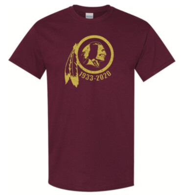 Washington Redskins 1933-2020 R.I.P. Shirt