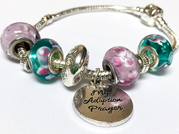 Lilac Dream - European Charm Bracelet