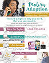 Small (8.5″x11″)Modern Adoption Poster