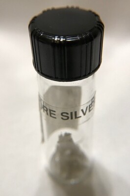 Pure Silver Flake in Keepsake Bottle