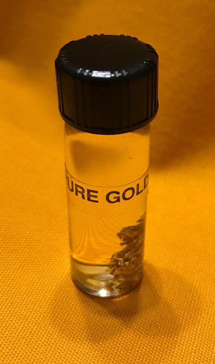14K Gold Leaf in Keepsake Bottle 14K Gold Leaf in Keepsake Bottle