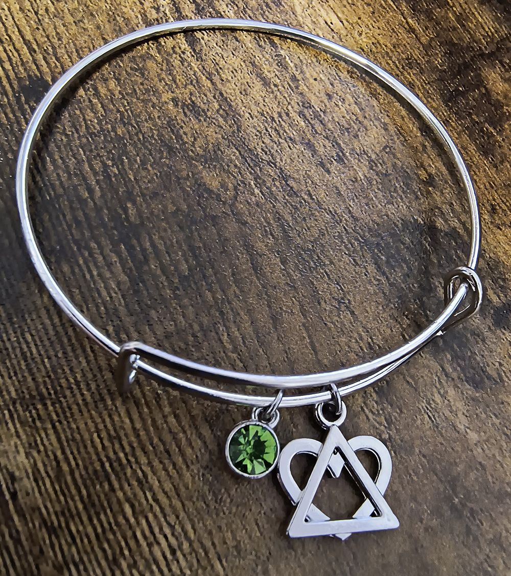 green gem bracelet