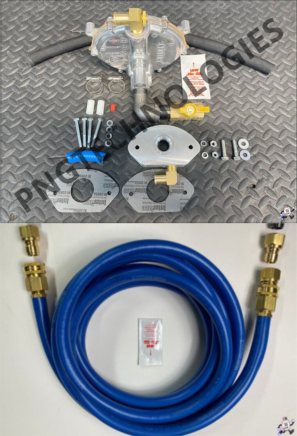 Porter Cable 8000 6 oz Natural gas kit Plus hose