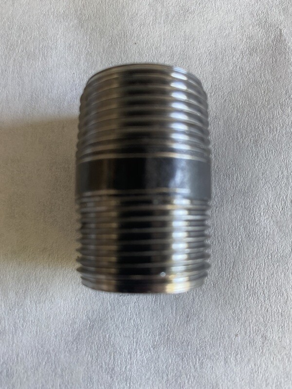 3/4&quot; Black pipe Nipple