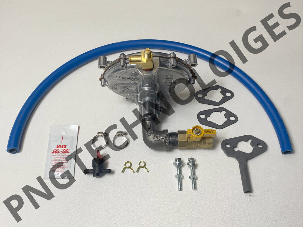 Generac RS8000E watt Natural Gas kit Plus hose & Quick Connects