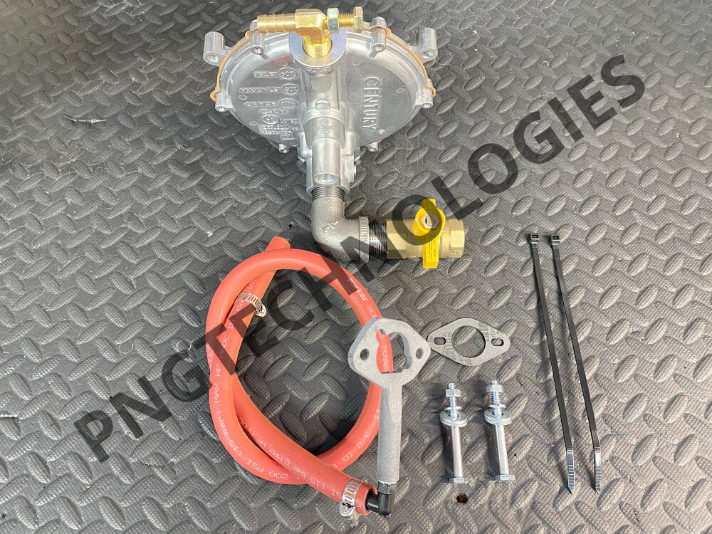 Generac 4000EXL and 4000EX watt Natural Gas kit Plus hose & Quick Connects