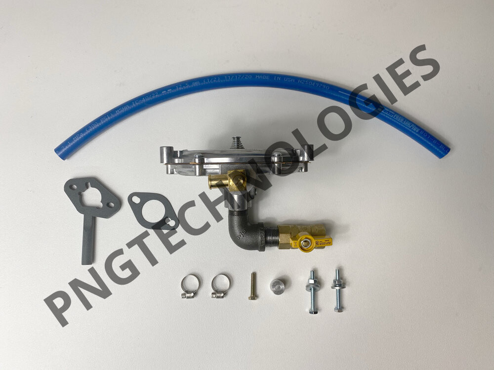 Generac GP8000E watt Power Rush Series Natural Gas kit Plus hose &amp; Quick Connects