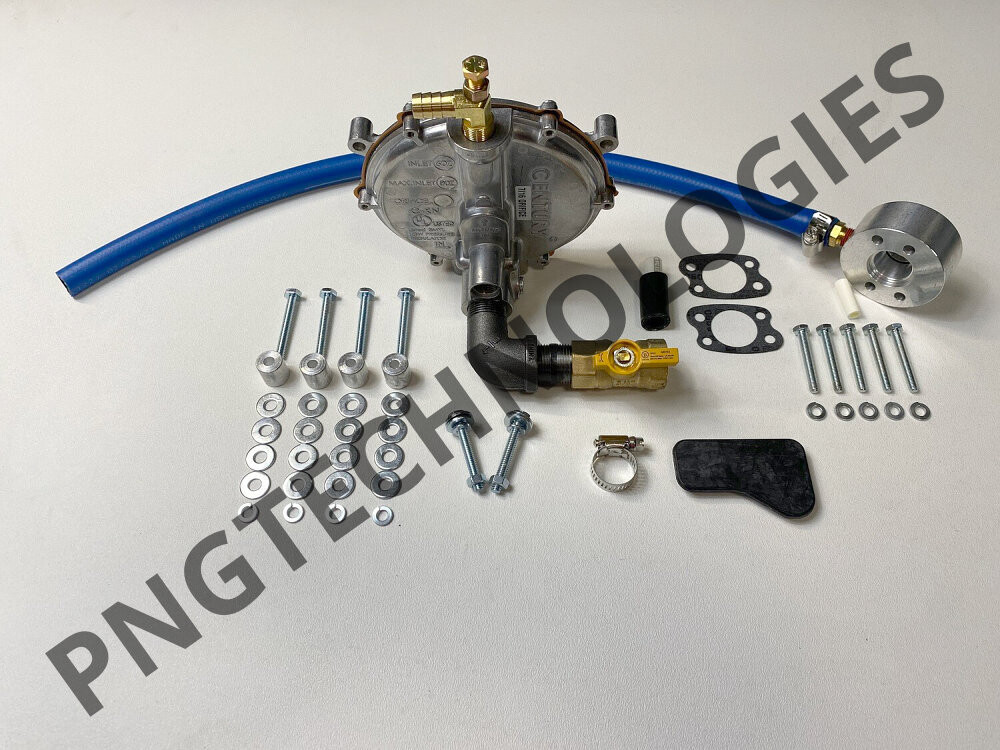 Porter Cable 8000 watt Natural gas kit Plus hose &amp; Quick Connects