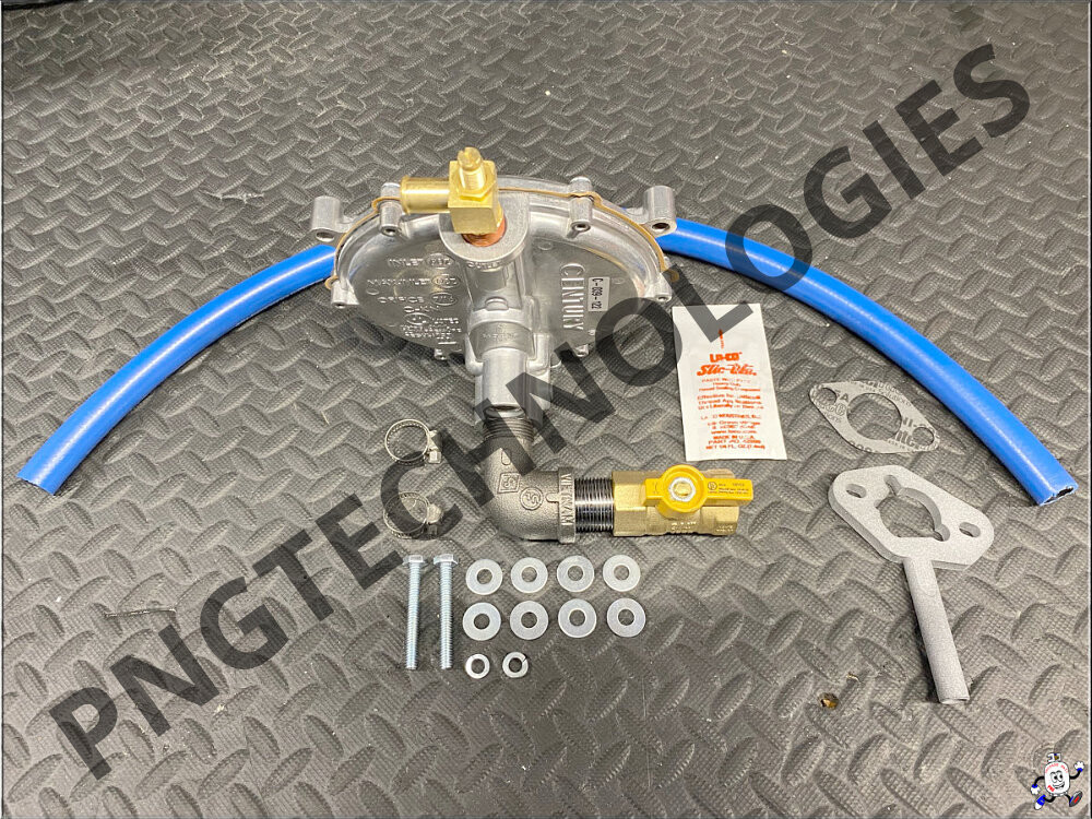Powerhorse 13000es watt Natural Gas kit Plus hose & Quick Connects