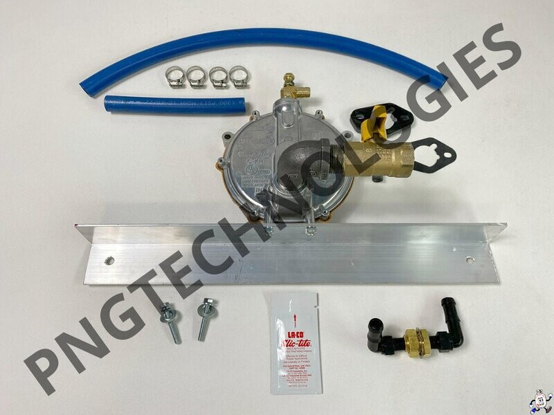 Predator 9500 watt Natural gas kit Plus hose &amp; Quick Connects