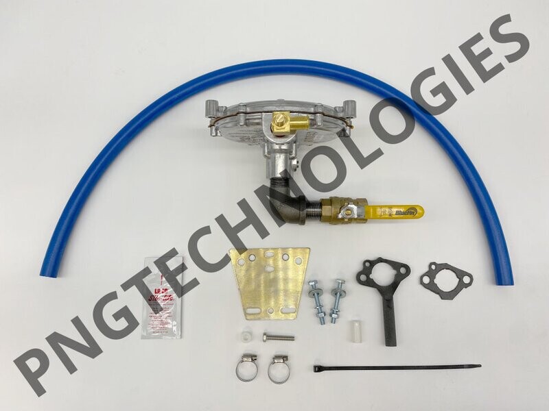 Ridgid 6800 watt Natural gas kit Plus hose &amp; Quick Connects