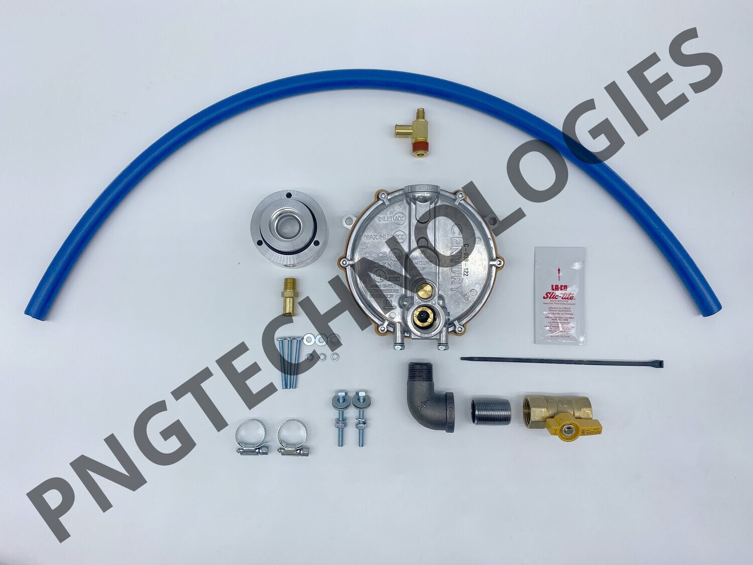 Onan Engine Natural gas kit Engine number P216 6.5 NH-3CR Plus Hose & Quick Connects
