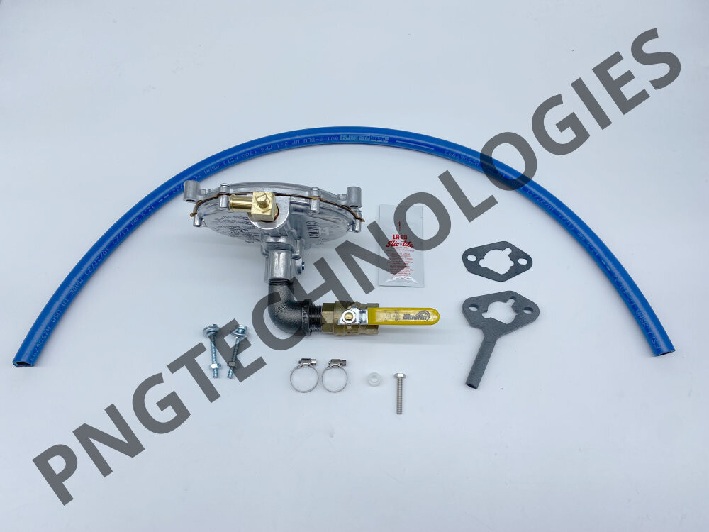 Generac GP8000E watt Natural Gas kit Plus hose &amp; Quick Connects