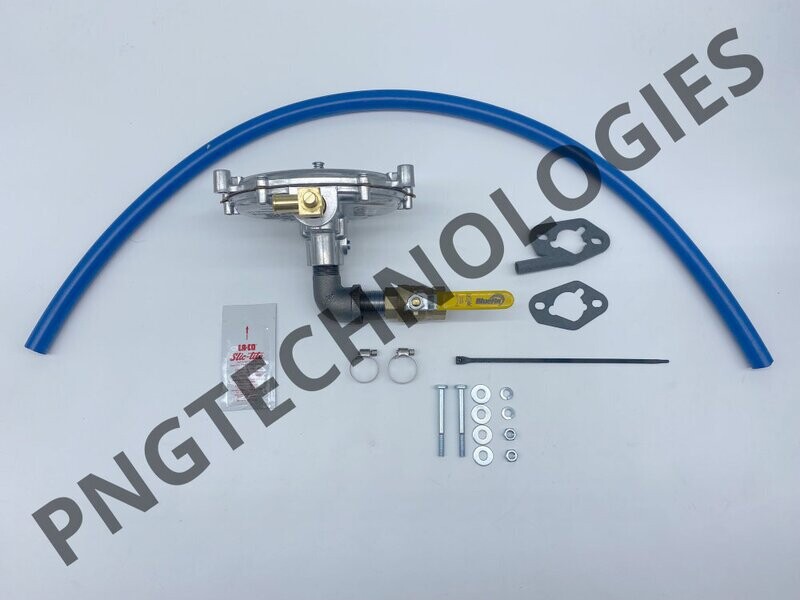 Predator 9000 watt Natural gas kit (Plastic) Plus hose &amp; Quick Connects