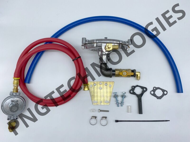 Ridgid 6800 watt Propane kit without Quick Connects