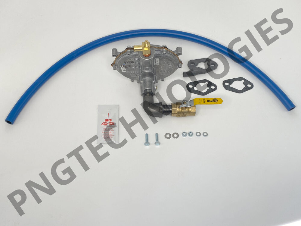 Honda EG6500CL watt Natural gas kit Plus hose &amp; Quick Connects