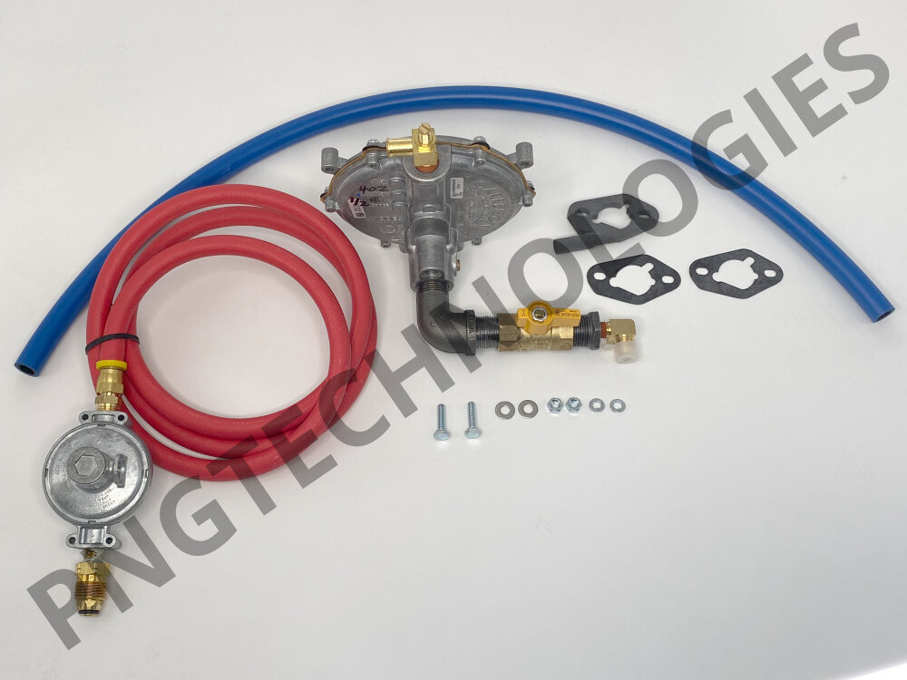 Honda EG6500CL watt Propane kit without Quick Connects