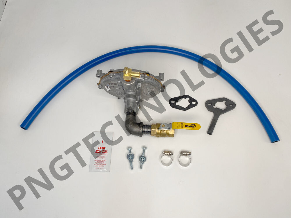 Powerhorse 11050 watt Natural Gas kit Plus hose & Quick Connects