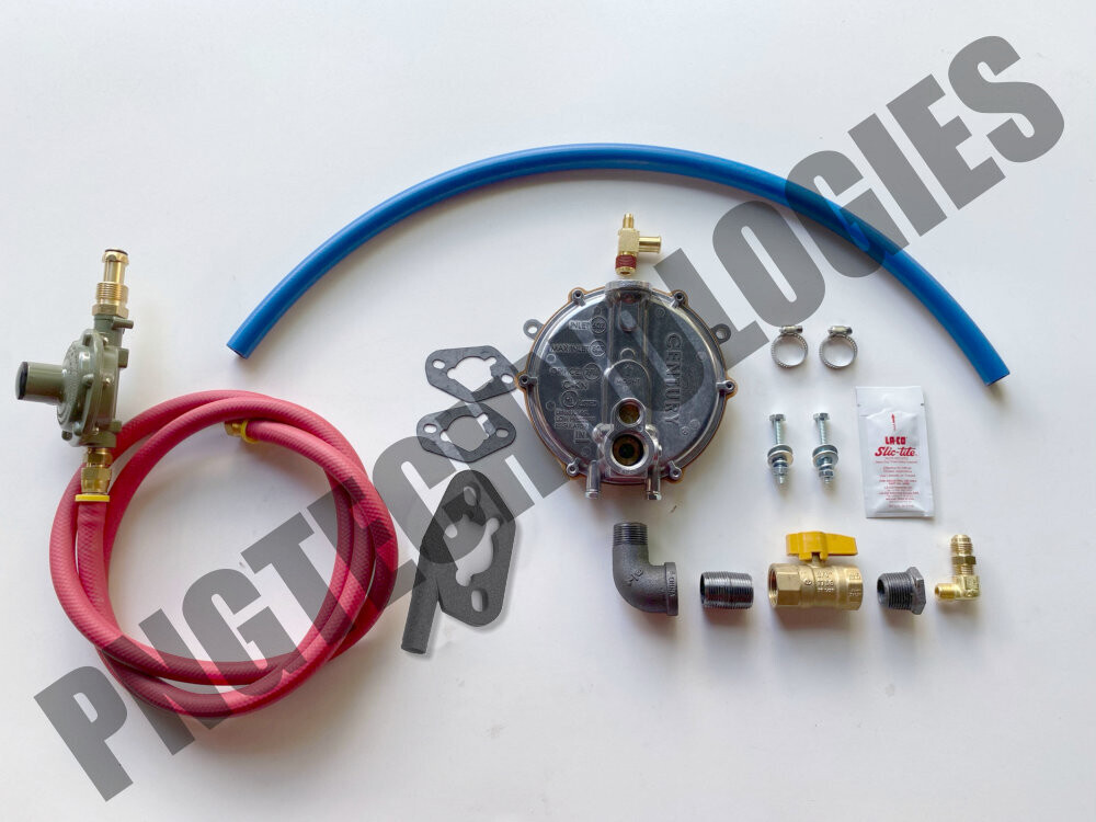 Honda EB6500X watt Propane kit with Quick Connects