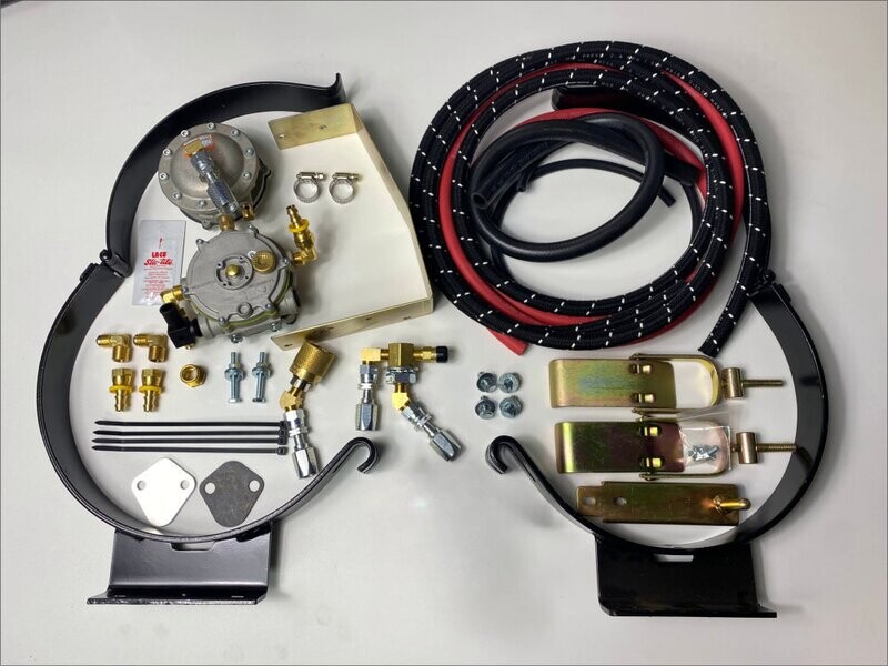 White Mobililft Complete LPG forklift kit