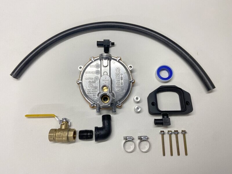 Caterpillar RP12000E Natural Gas Kit plus hose &amp; Quick Connects