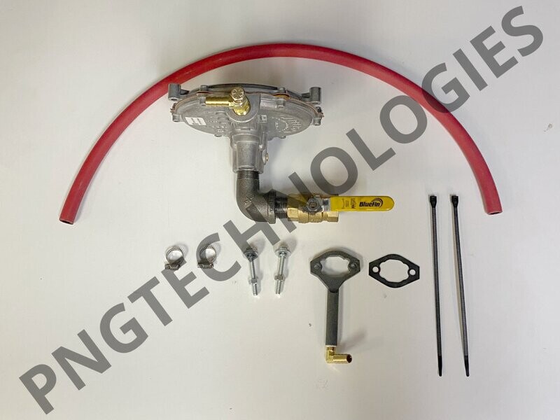 Generac 4000EXL and 4000EX watt Natural Gas kit Plus hose &amp; Quick Connects