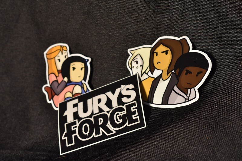 Fury&#39;s Forge Stickers