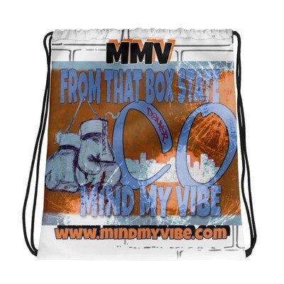 MMV - Colorado Box State - 2Sideed drawstring bag
