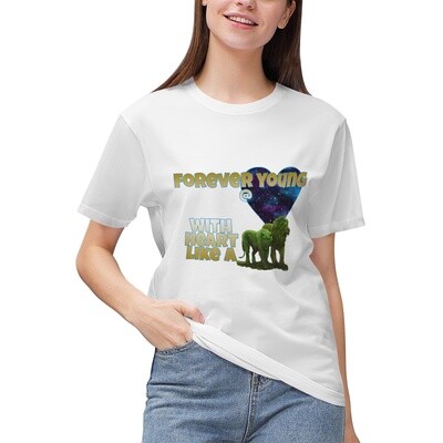 MMV - Women's Heavyweight Cotton T‑shirt