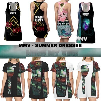 MMV - Women's Summer Tshirt Dress