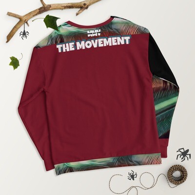 MMV - The Movement - Burgundy Unisex Sweatshirt