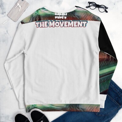 MMV - The Movement - White Unisex Sweatshirt