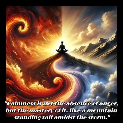&quot;Mastering Calmness - Over Anger&quot;: A Comprehensive Study Guide