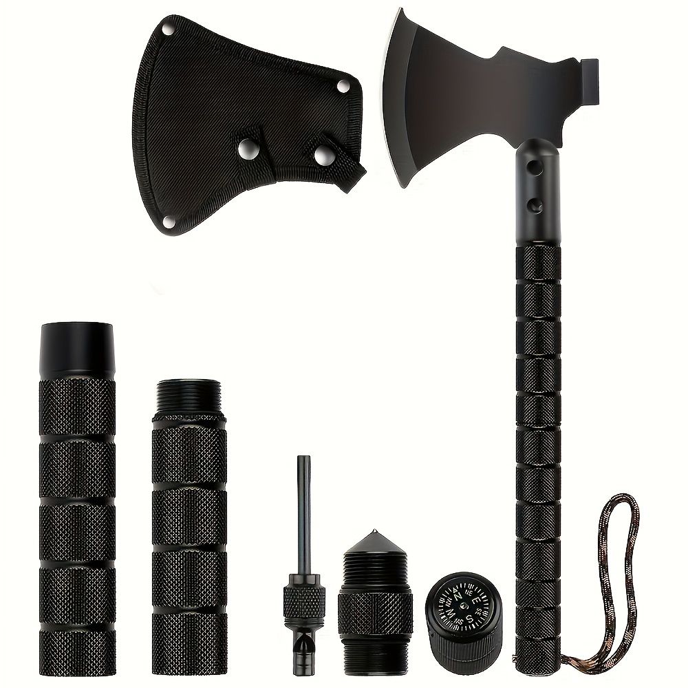 Camping Survival Tactical Hatchet  Axe - Durable, Multi-Function,