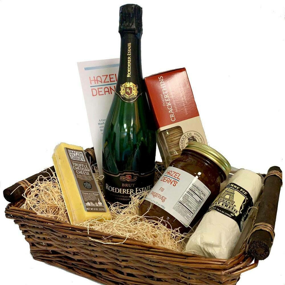Champagne Cheese Basket