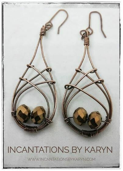 Crosshatch Earrings