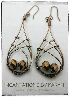 Crosshatch Earrings