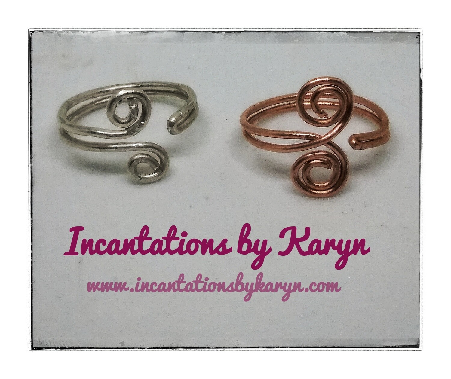 Adjustable toe rings