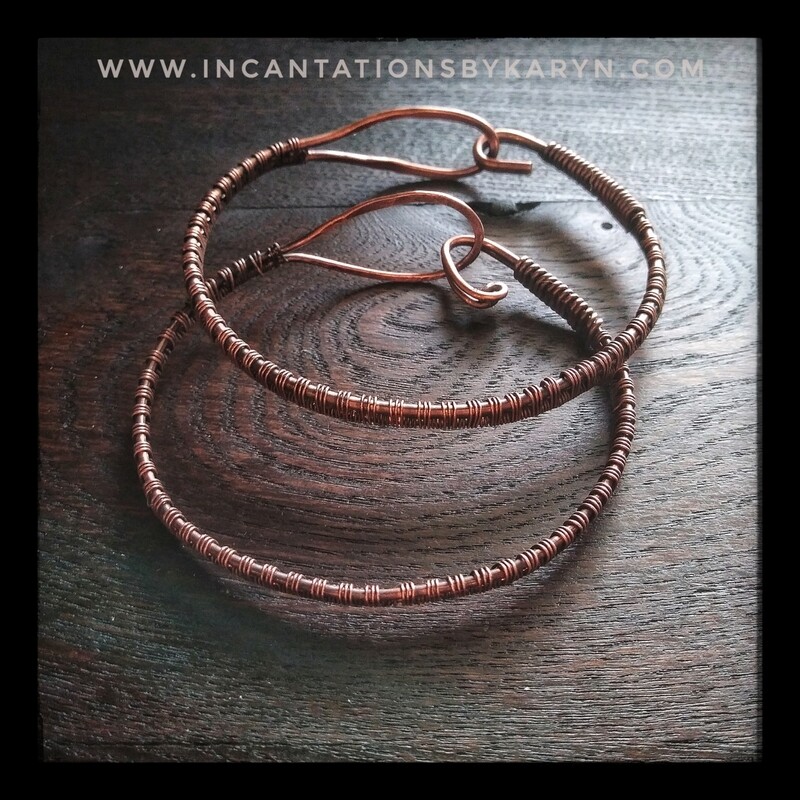 Handwoven Minimalist Bracelet (copper &amp; sterling)