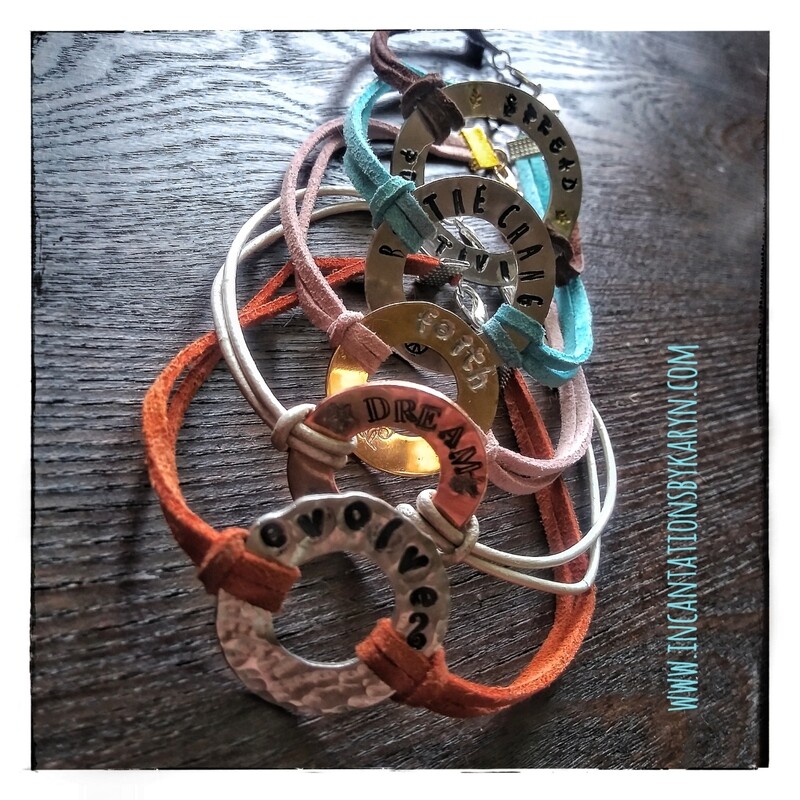 Inspirational bracelets