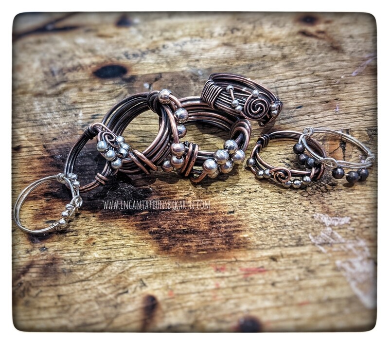 Figet rings (sterling &amp; cooper)